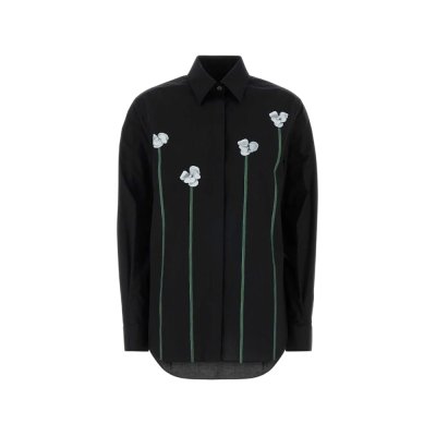 THE FLORAL-APPLIQUÉ SHIRT